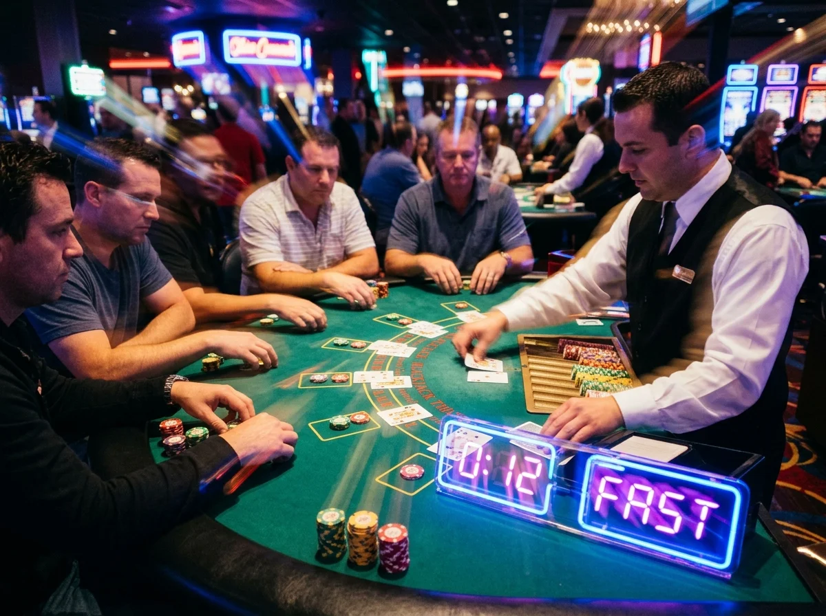 Speed Blackjack la Casa Pariurilor Casino